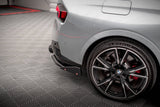 Maxton Design Rear Side Splitters V.2 + Flaps BMW 2 Coupe M240I G42