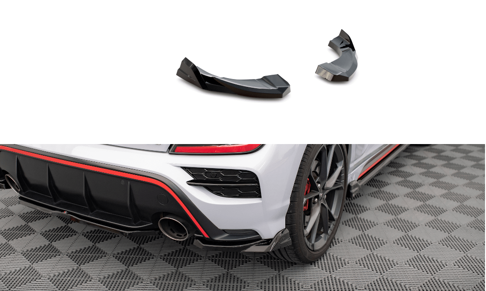 Maxton Design Rear Side Splitters V.2 Hyundai Kona MK1