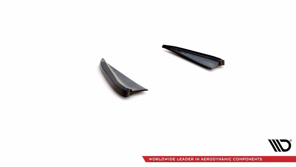 Maxton Design Rear Side Splitters V.2 Tesla Model 3 (Set For Maxton Valance V.2)