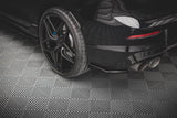 Maxton Design Rear Side Splitters V.2 For - VW Golf R Mk8