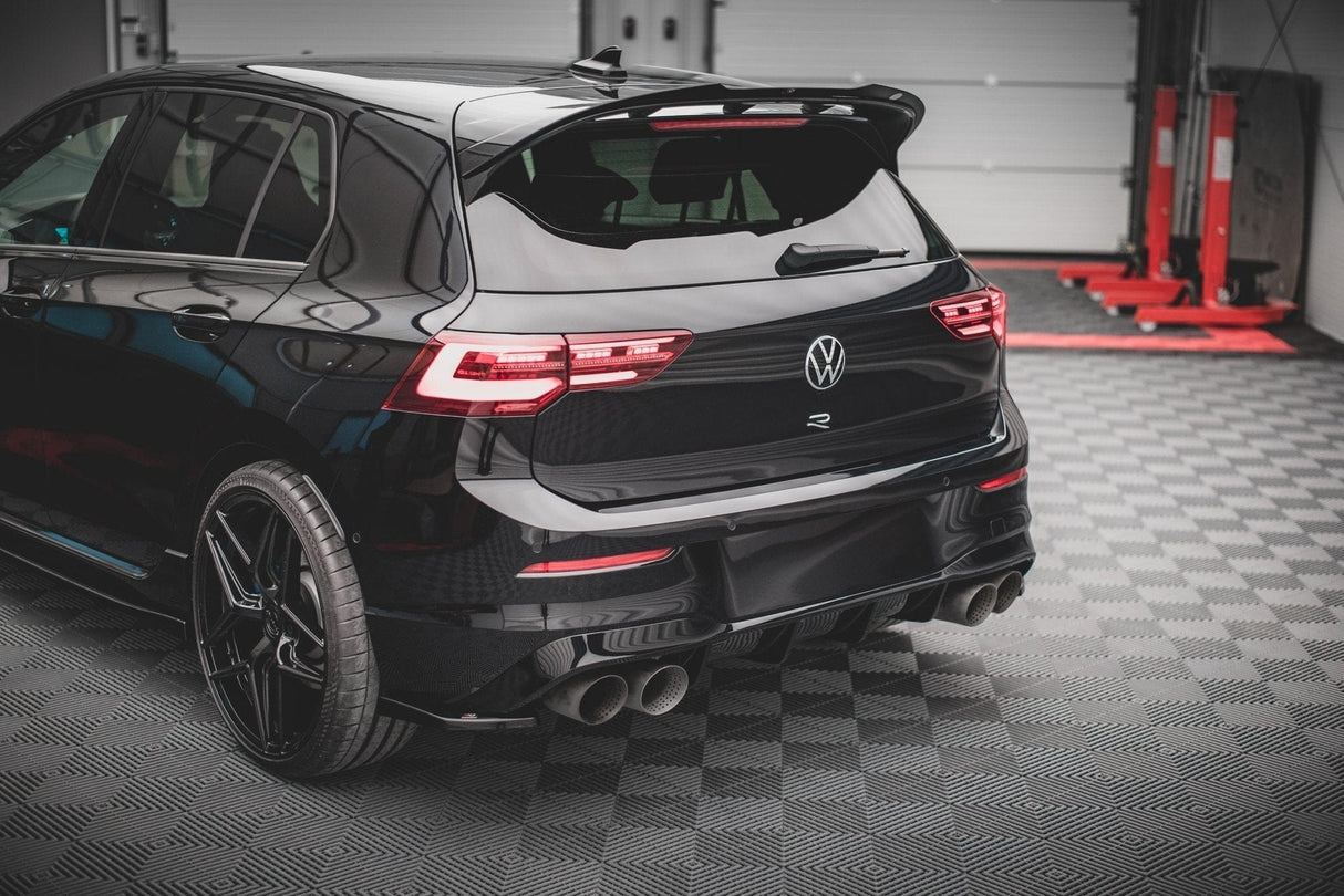 Maxton Design Rear Side Splitters V.2 For - VW Golf R Mk8