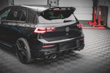 Maxton Design Rear Side Splitters V.2 For - VW Golf R Mk8