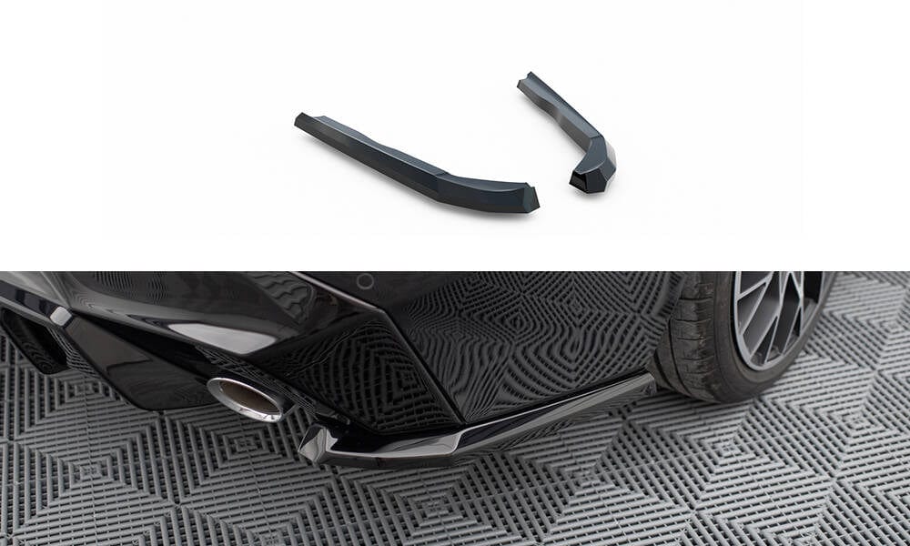 Maxton Design Rear Side Splitters V.3 BMW 2 G42 (Set For Valance)