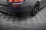 Maxton Design Rear Side Splitters V.3 BMW 5 M-Pack F10 / F11 (Set Valance)