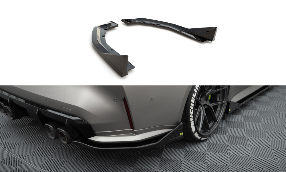 Maxton Design Rear Side Splitters V.3 Csl Look BMW M4 G82