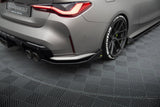 Maxton Design Rear Side Splitters V.3 Csl Look BMW M4 G82