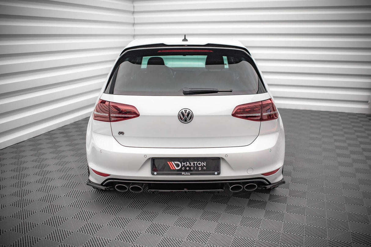 Maxton Design Rear Side Splitters V.3 VW Golf R Mk7