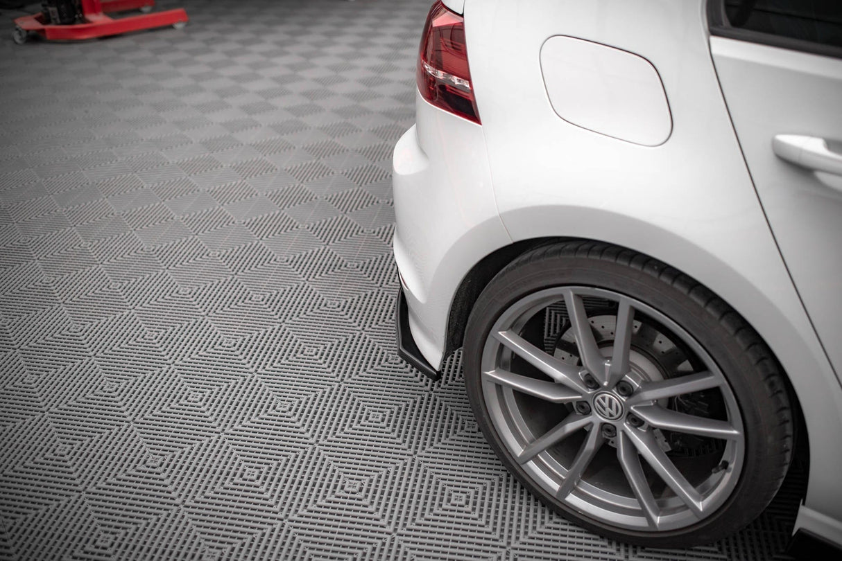 Maxton Design Rear Side Splitters V.3 VW Golf R Mk7