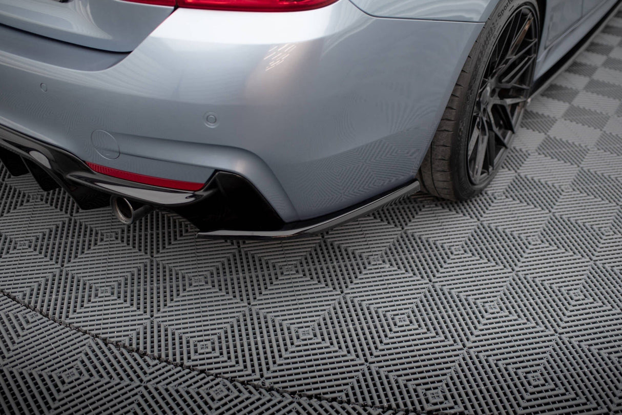 Maxton Design Rear Side Splitters V.4 BMW 4 Coupe M-Pack F32 (Set Valance)