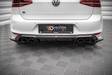 Maxton Design Rear Side Splitters V.4 VW Golf R Mk7