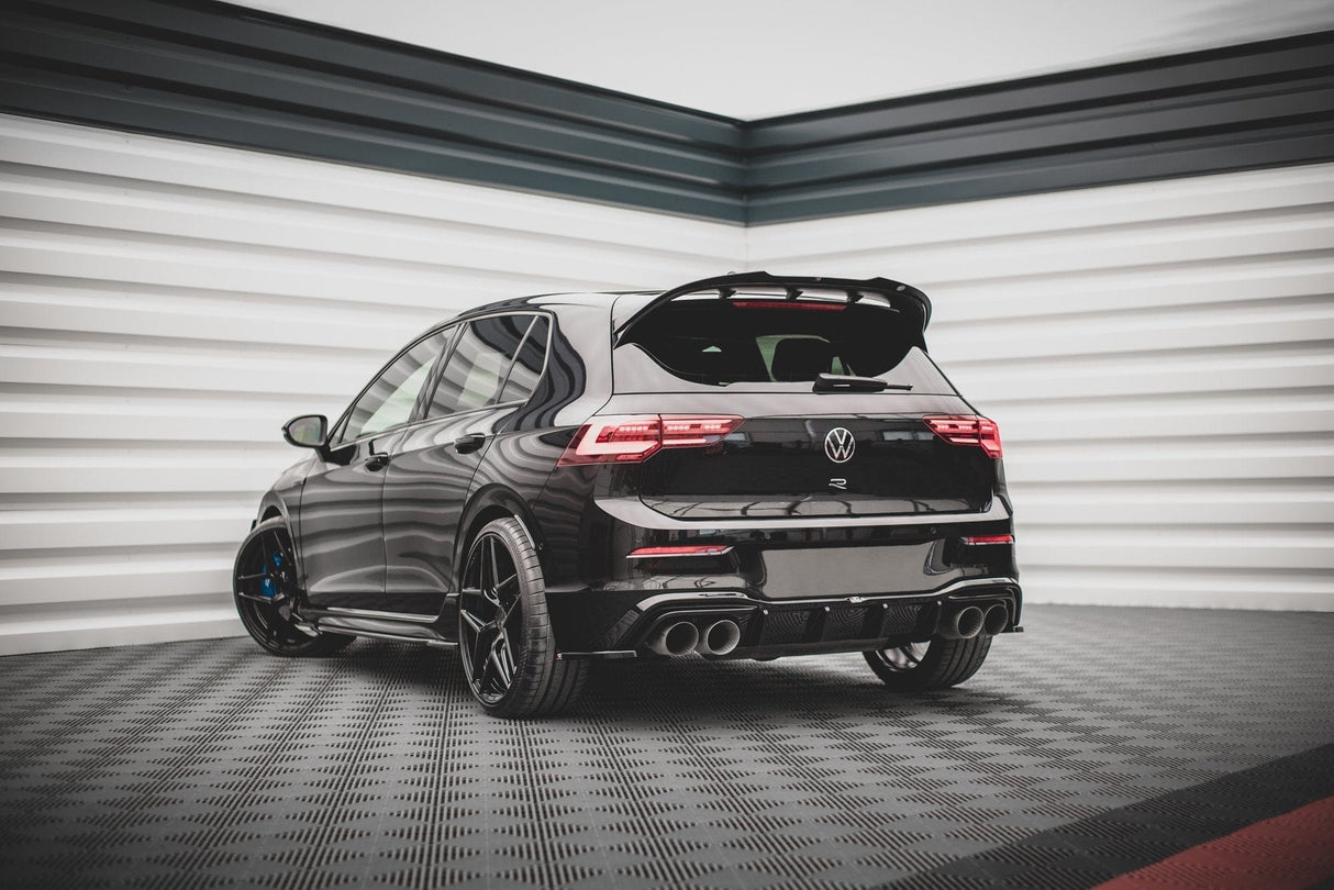 Maxton Design Rear Side Splitters V.4 For - VW Golf R Mk8