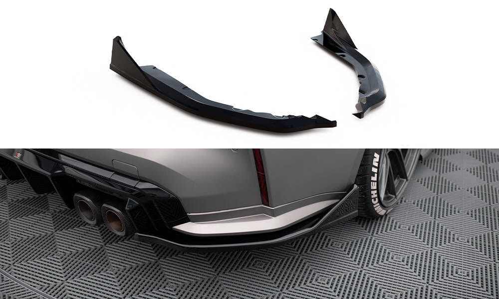 Maxton Design Rear Side Splitters V.5 (Set For Valance V.1) BMW M4 G82