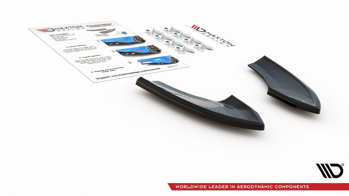 Maxton Design Rear Side Splitters VW Golf Mk7 GTI TCR