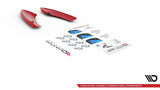 Maxton Design Rear Side Splitters VW Golf Mk7 GTI TCR