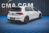 Maxton Design Rear Side Splitters Volkswagen Golf Mk8 GTi