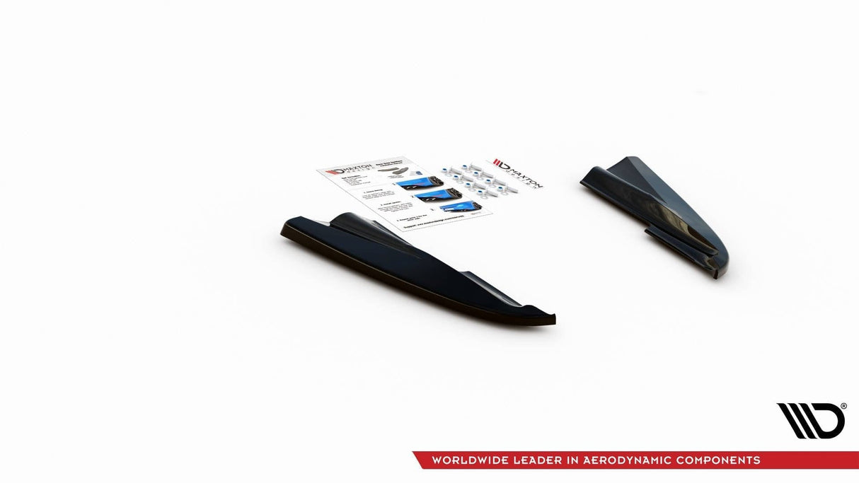 Maxton Design Rear Side Splitters Volvo S60 R-Design Mk2 Facelift