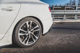 Maxton Design Rear Side Splitters For Audi S5 / A5 S-Line Sportback F5 Facelift
