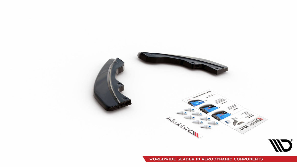Maxton Design Rear Side Splitters For Mazda Cx-3