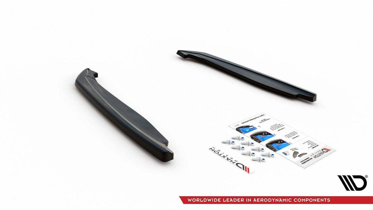 Maxton Design Rear Side Splitters For V.2 BMW M8 Gran Coupe F93