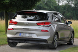 Maxton Design Rear Splitter (With Vertical Bars) Hyundai I30 MK3 Hatchback
