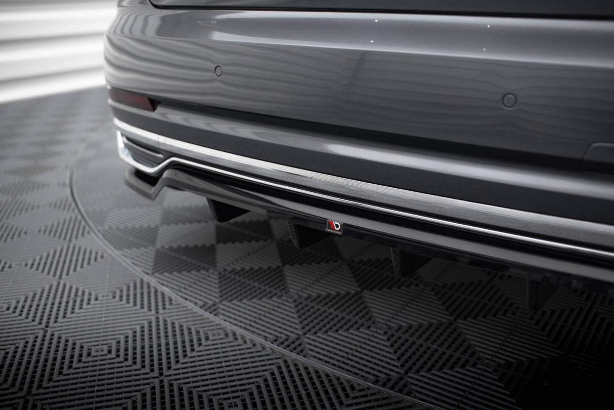 Maxton Design Rear Splitter (with vertical bars) - Audi A8 D5