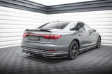 Maxton Design Rear Splitter (with vertical bars) - Audi A8 D5