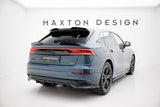 Maxton Design Rear Splitter (With Vertical Bars) Audi Q8 MK1