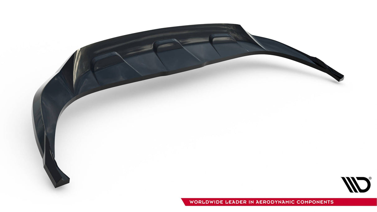 Maxton Design Rear Splitter (With Vertical Bars) Audi Q8 MK1