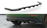 Maxton Design Rear Splitter (With Vertical Bars) Audi Q8 MK1 Facelift