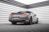 Maxton Design Rear Splitter (With Vertical Bars) Bentley Continental GT MK3