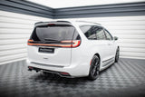 Maxton Design Rear Splitter (With Vertical Bars) Chrysler Pacifica MK2 Facelift