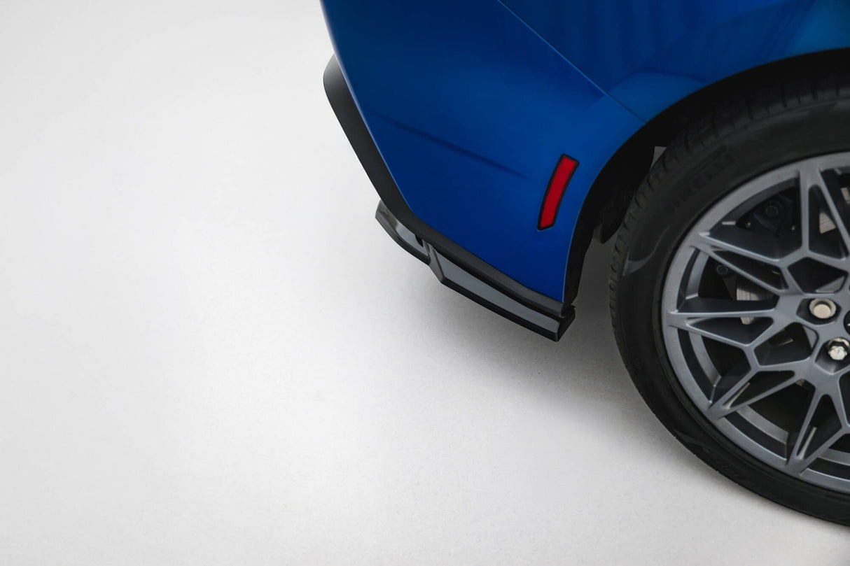 Maxton Design Rear Splitter (With Vertical Bars) Ford Mustang GT MK7