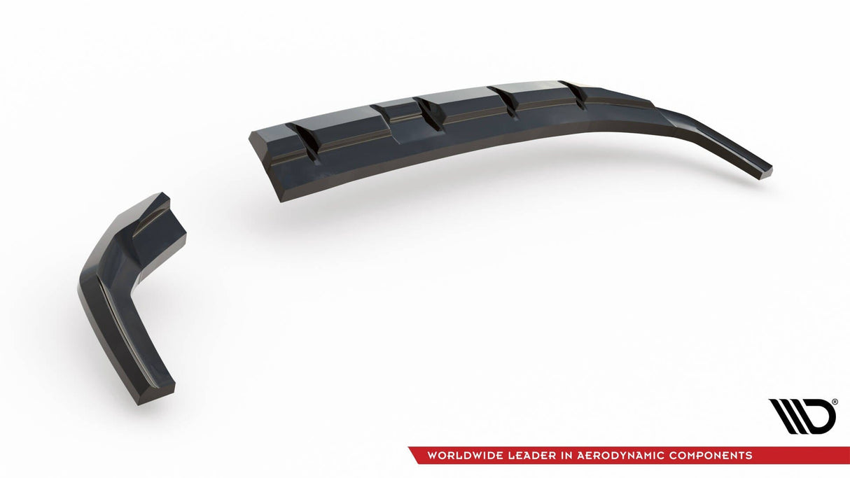 Maxton Design Rear Splitter (With Vertical Bars) Hyundai Kona N-Line MK2