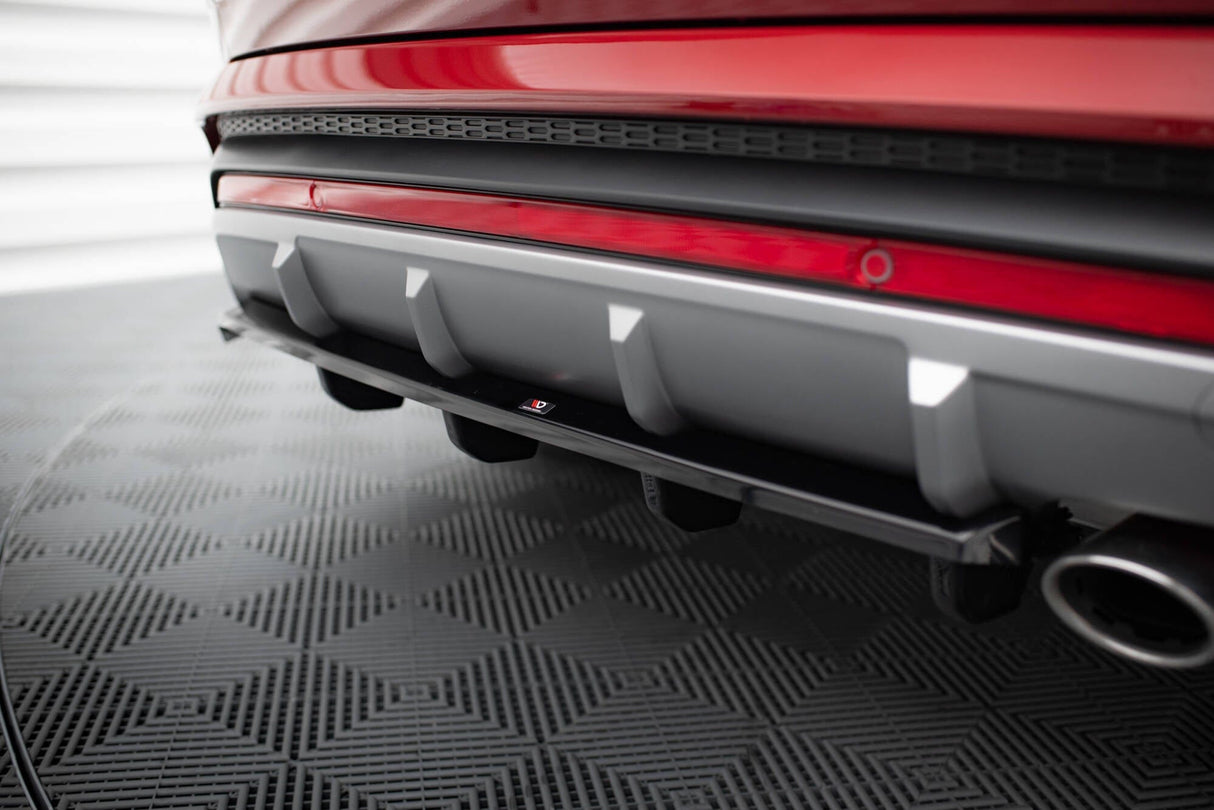 Maxton Design Rear Splitter (With Vertical Bars) Hyundai Tucson N-Line MK4