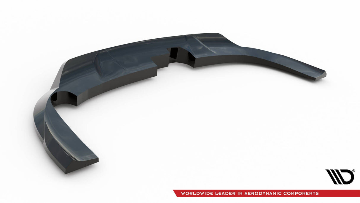 Maxton Design Rear Splitter (With Vertical Bars) Jeep Grand Cherokee Trailhawk MK5