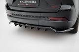 Maxton Design Rear Splitter (With Vertical Bars) Jeep Grand Cherokee Trailhawk MK5