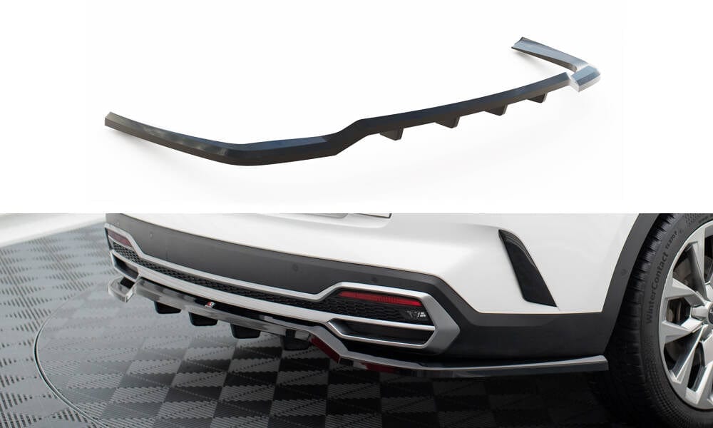 Maxton Design Rear Splitter (With Vertical Bars) Kia Sorento MK4
