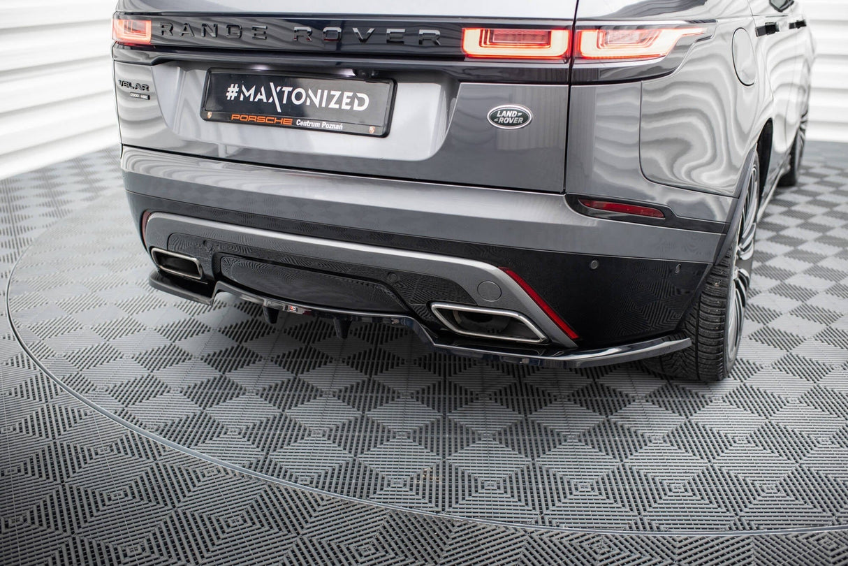 Maxton Design Rear Splitter (With Vertical Bars) Land Rover Range Rover Velar R-Dynamic MK1