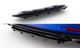 Maxton Design Central Rear Splitter (With Vertical Bars) Lexus Rc