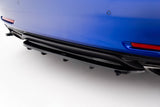 Maxton Design Central Rear Splitter (With Vertical Bars) Lexus Rc