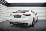 Maxton Design Rear Splitter (With Vertical Bars) Maserati Ghibli MK3 Facelift