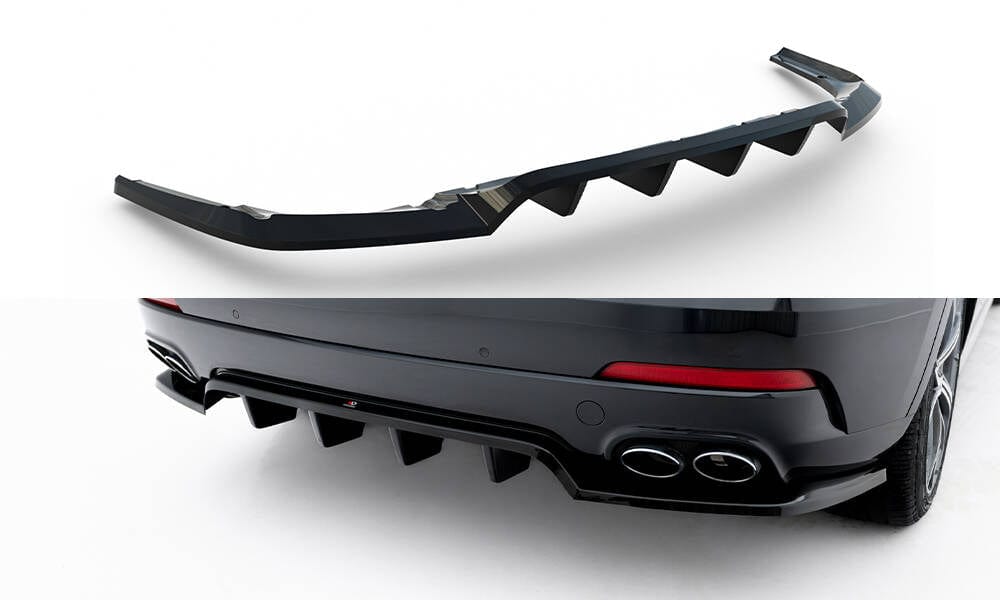 Maxton Design Rear Splitter (With Vertical Bars) Maserati Levante GT MK1 Facelift