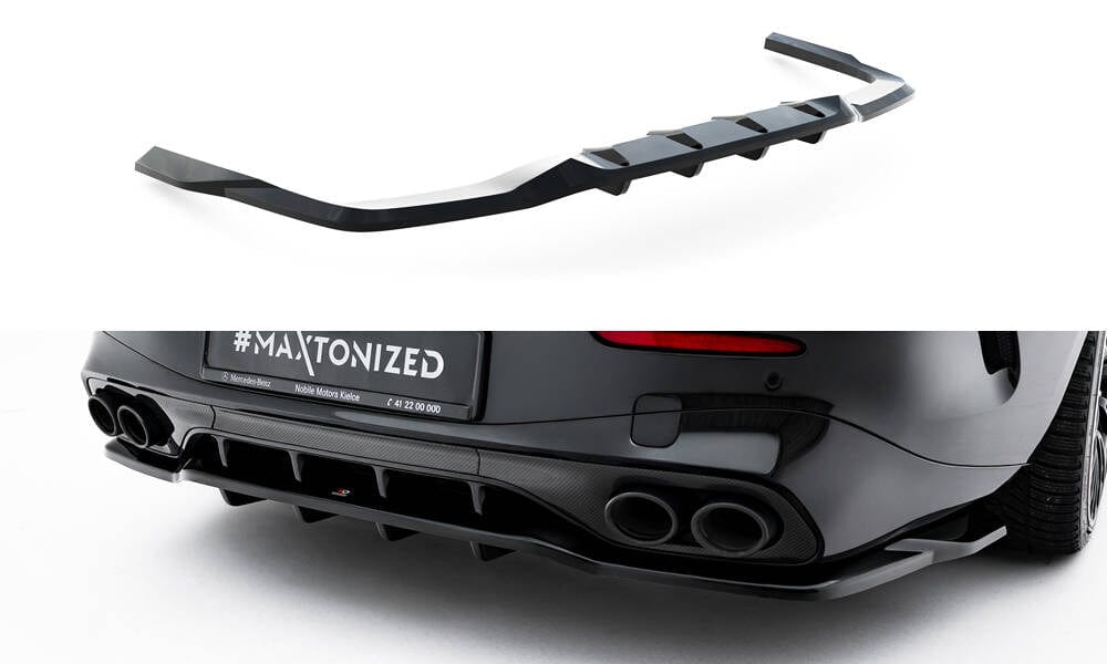 Maxton Design Rear Splitter (With Vertical Bars) Mercedes-AMG CLE 53 C236