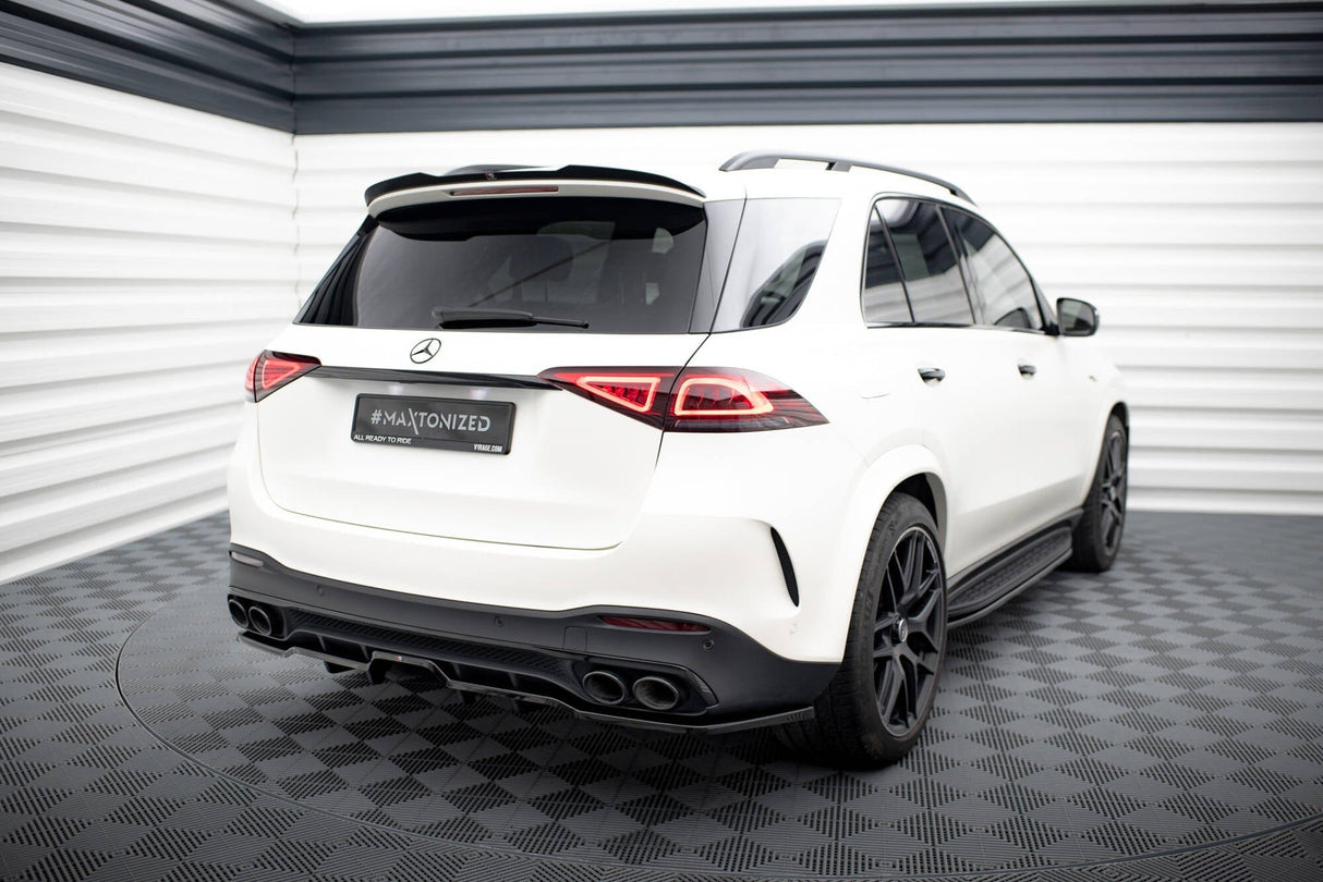 Maxton Design Rear Splitter (With Vertical Bars) Mercedes-AMG GLE 53 SUV W167