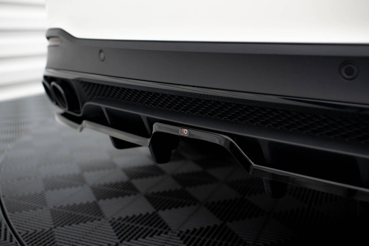 Maxton Design Rear Splitter (With Vertical Bars) Mercedes-AMG GLE 53 SUV W167