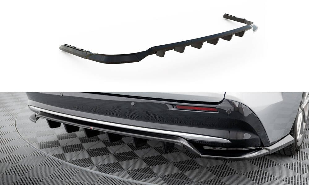 Maxton Design Rear Splitter (With Vertical Bars) Toyota Sienna MK4