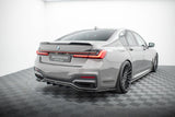 Maxton Design Rear Splitter (With Vertical Bars) V.2 BMW 7 G11 M-Pack Facelift