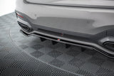 Maxton Design Rear Splitter (With Vertical Bars) V.2 BMW 7 G11 M-Pack Facelift