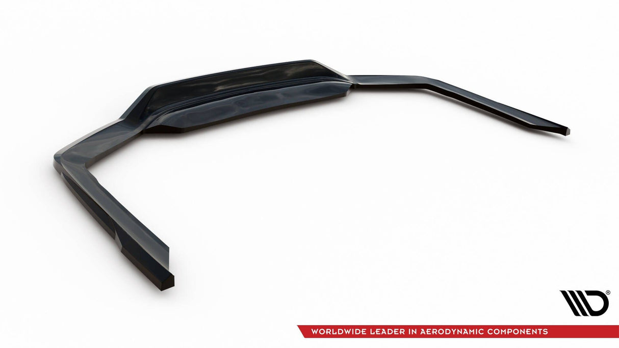 Maxton Design Rear Splitter (With Vertical Bars) V.2 BMW 7 G11 M-Pack Facelift