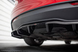 Maxton Design Rear Splitter (With Vertical Bars) V.2 - Tesla Model 3 Project Highlight (Facelift)